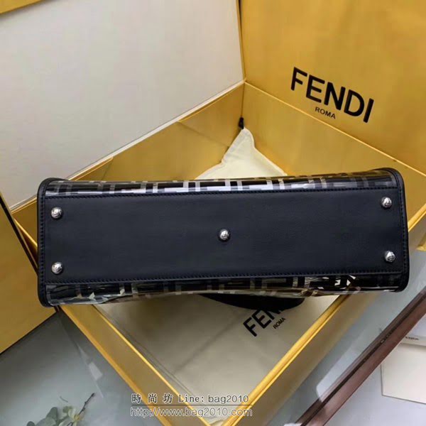 FENDI女包 FD最新款 2019夏季透明包 芬迪手提斜挎包  fdz2230
